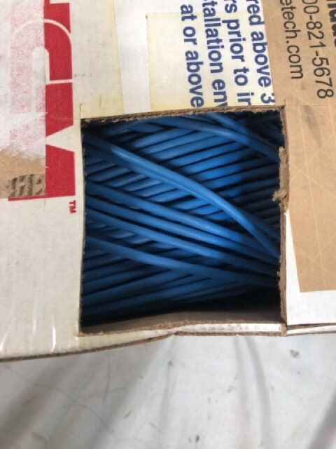 HITACHI CABLE 39419-8-BL2 CAT5e PLENUM BLUE 1000 FT