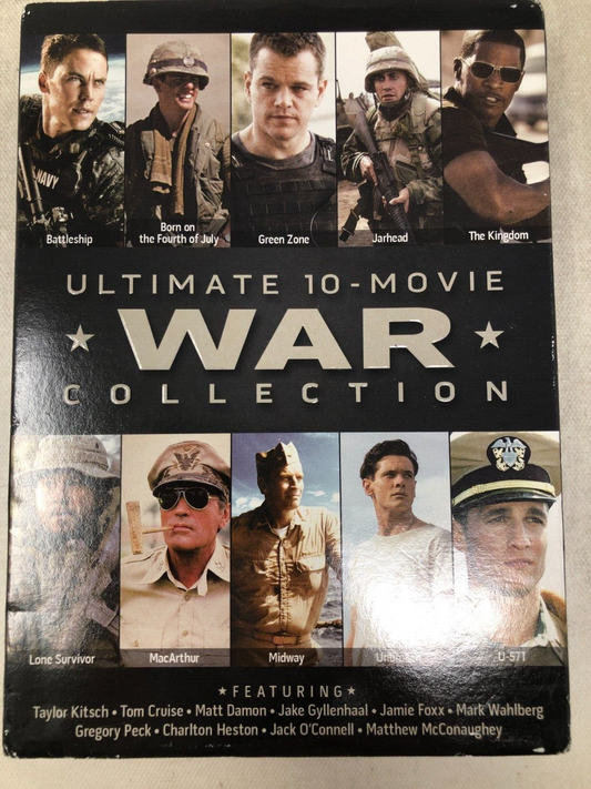 Ultimate 10-Movie War Collection (DVD)