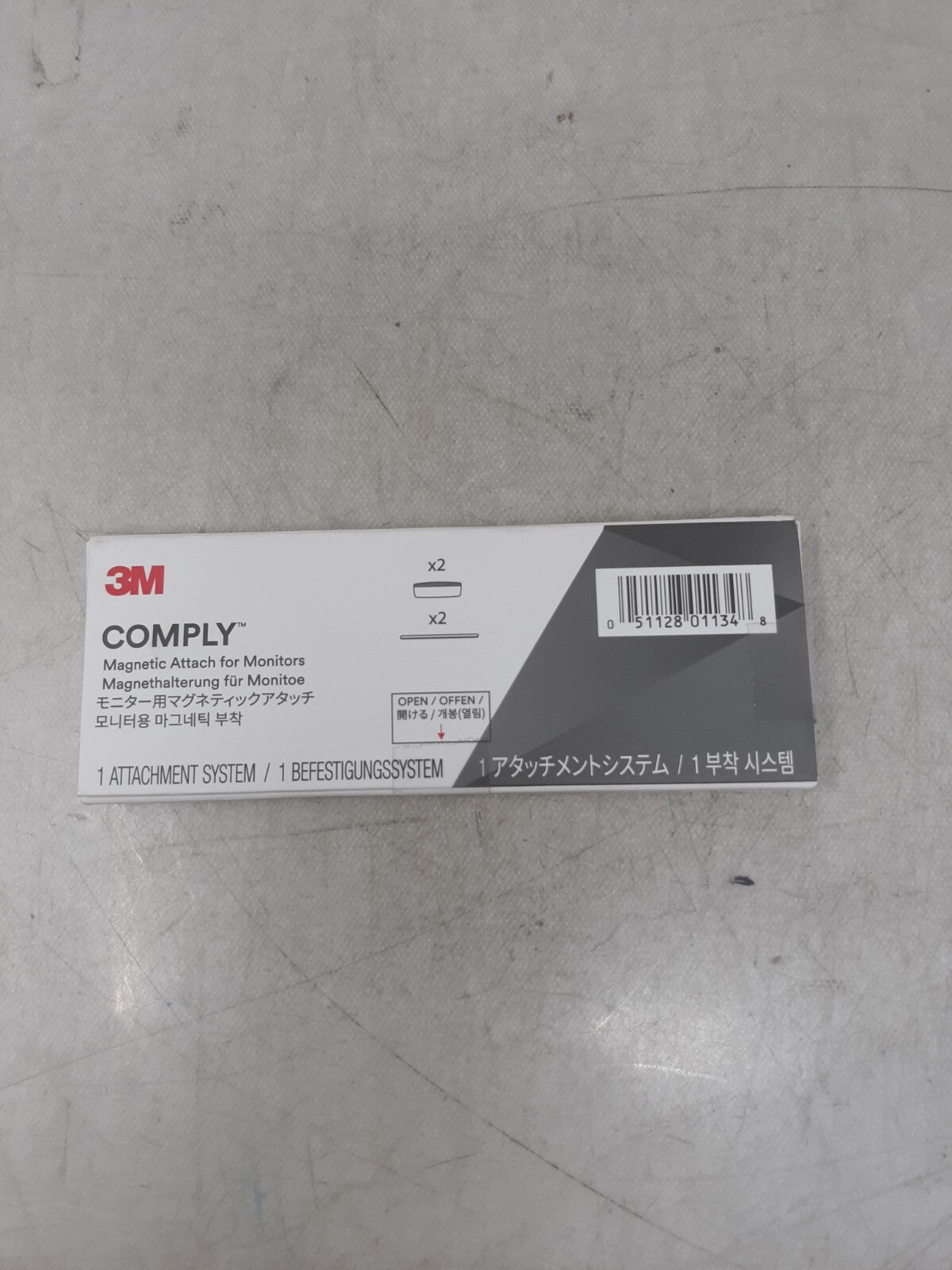 3M COMPLYMG COMPLY Magnetic Attach for Full-Screen Monitor Filters
