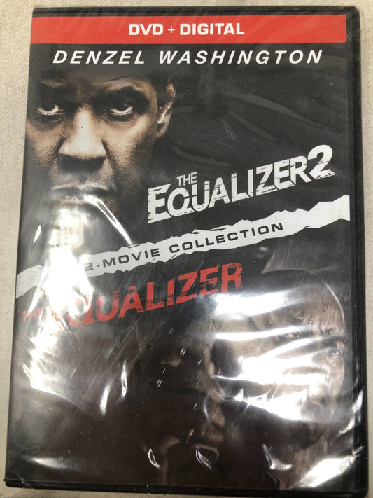 The Equalizer 1 & 2 (DVD+Digital, 2019, 2-Disc Set Movie Collection)