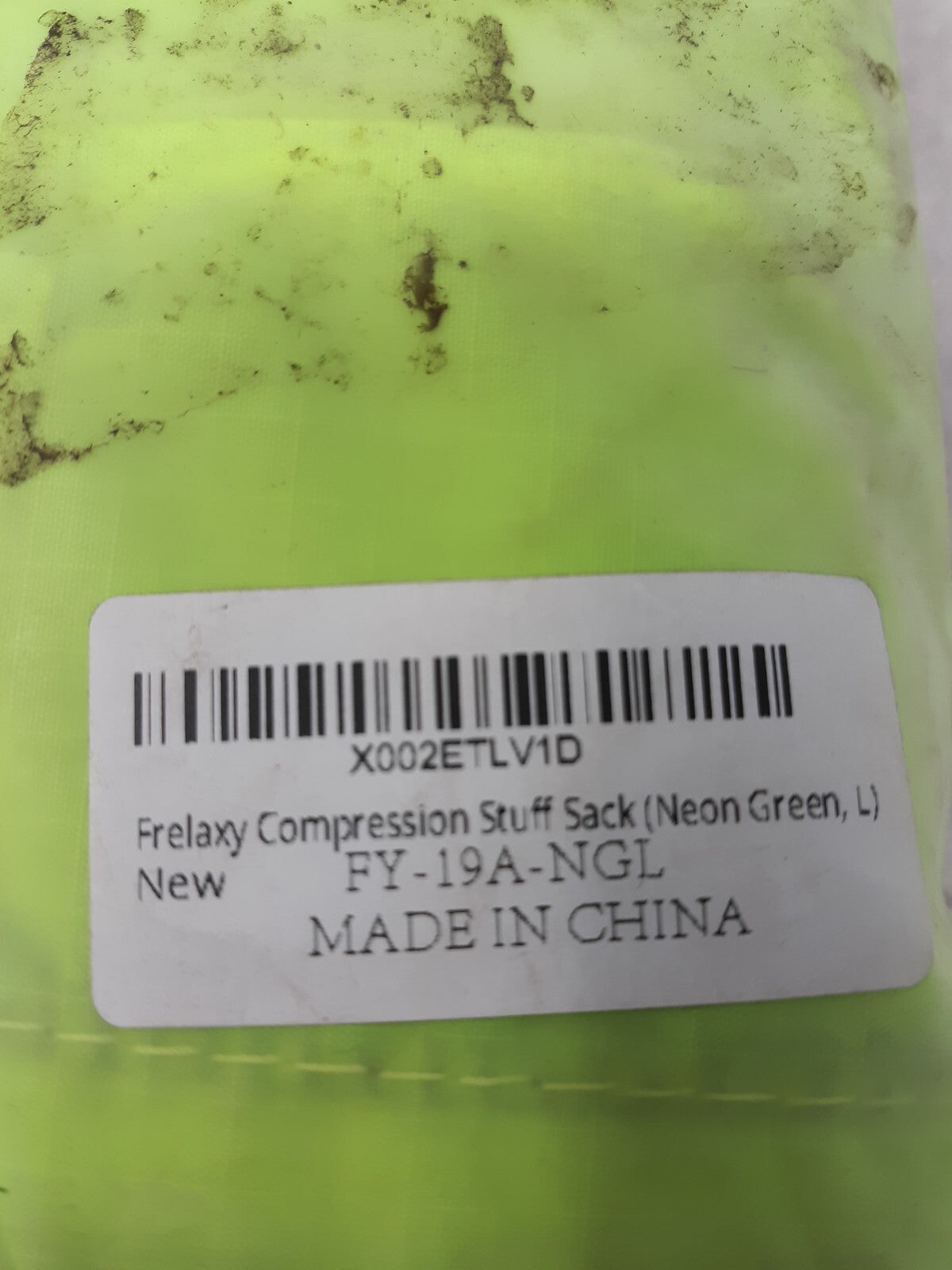 Frelaxy Compression Sack, 40% More Storage! Medium, Neon Green