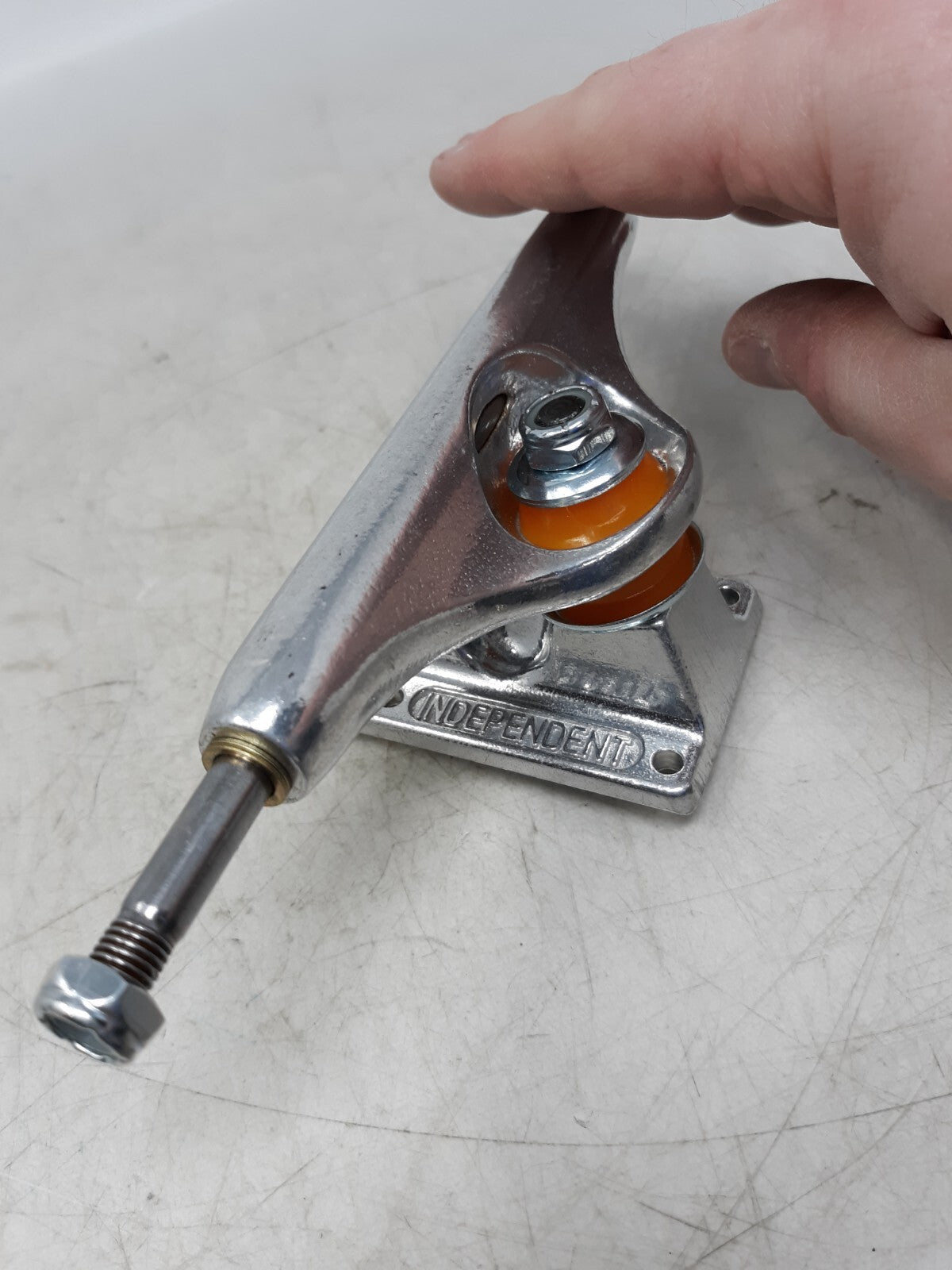 Independent Stage 11 Polished Skateboard Truck 144mm Silver