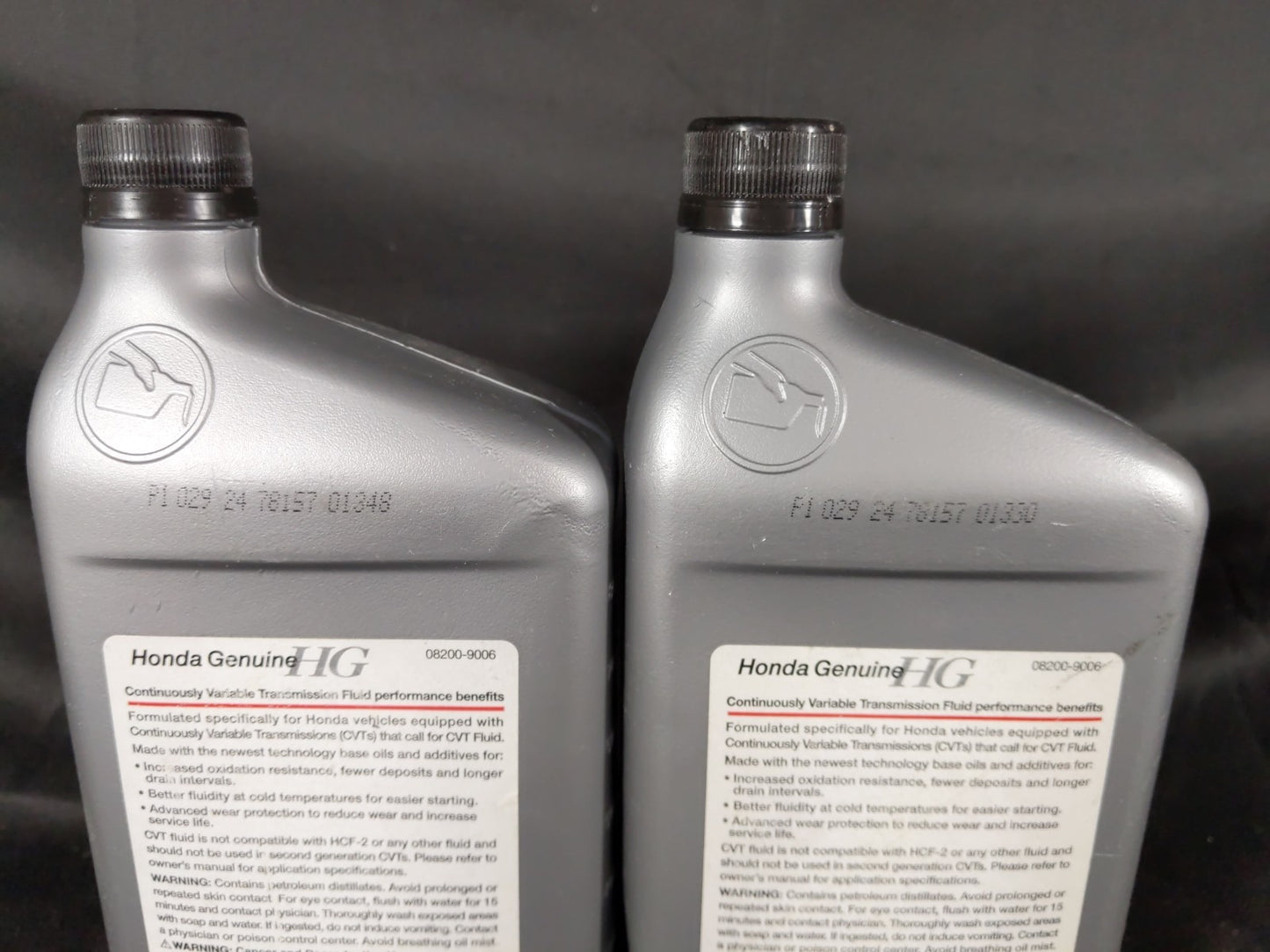 2-QT Honda Genuine OEM CVT Continuously Variable Transmission Fluid SEALED