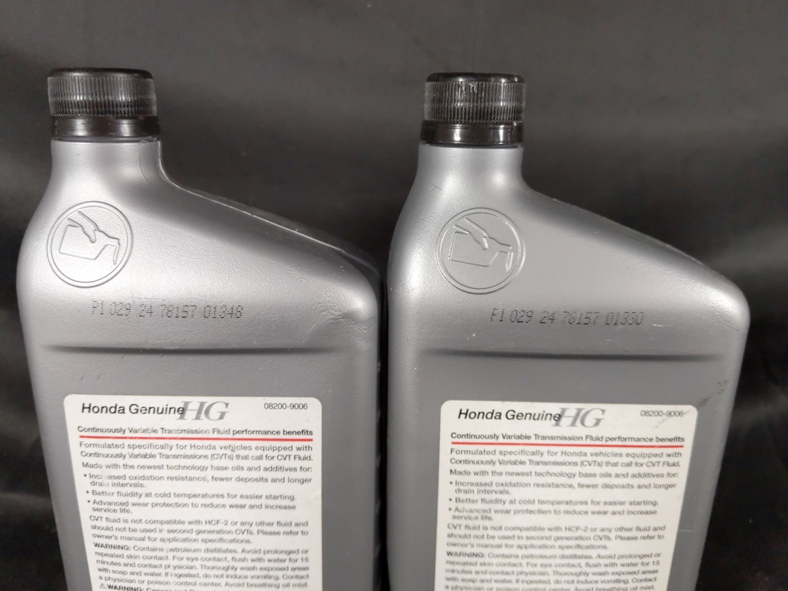 2-QT Honda Genuine OEM CVT Continuously Variable Transmission Fluid SEALED