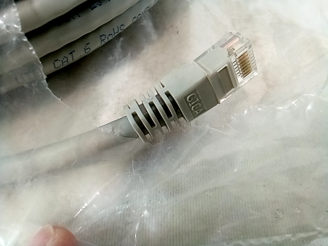 550 MHz rohs compliant cat 6 cable gica gray