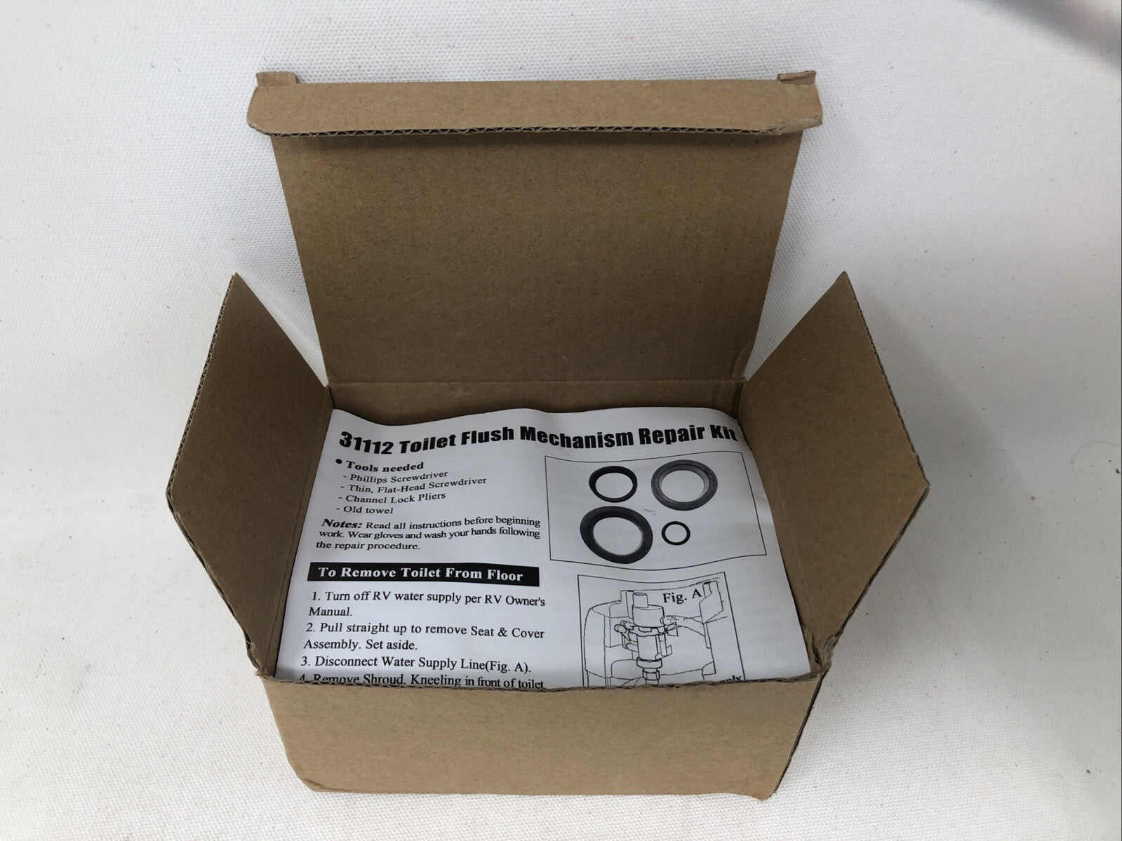 Thetford 31112 Flush Mechanism Repair Kit for Bravura Toilets