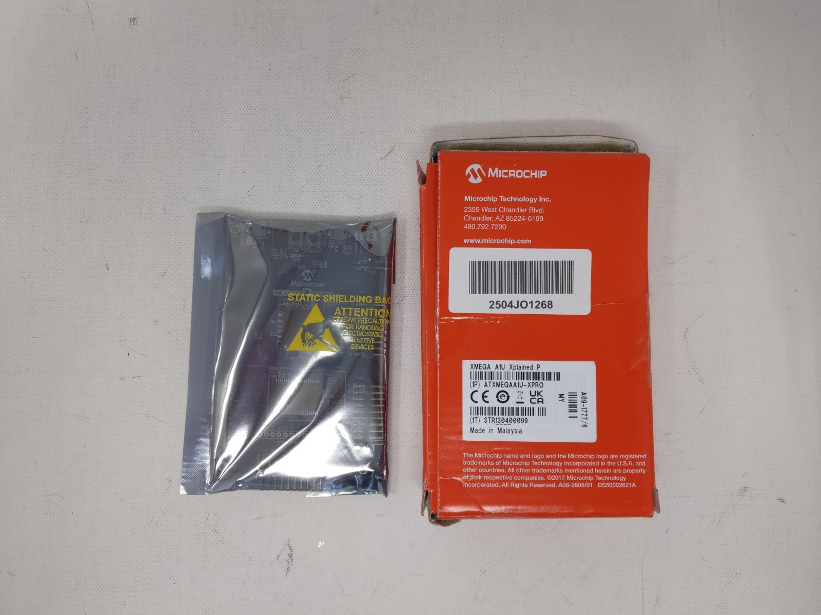 Microchip Inc. ATXMEGA A1U-XPRO board (XMEGA A1U Explained P)