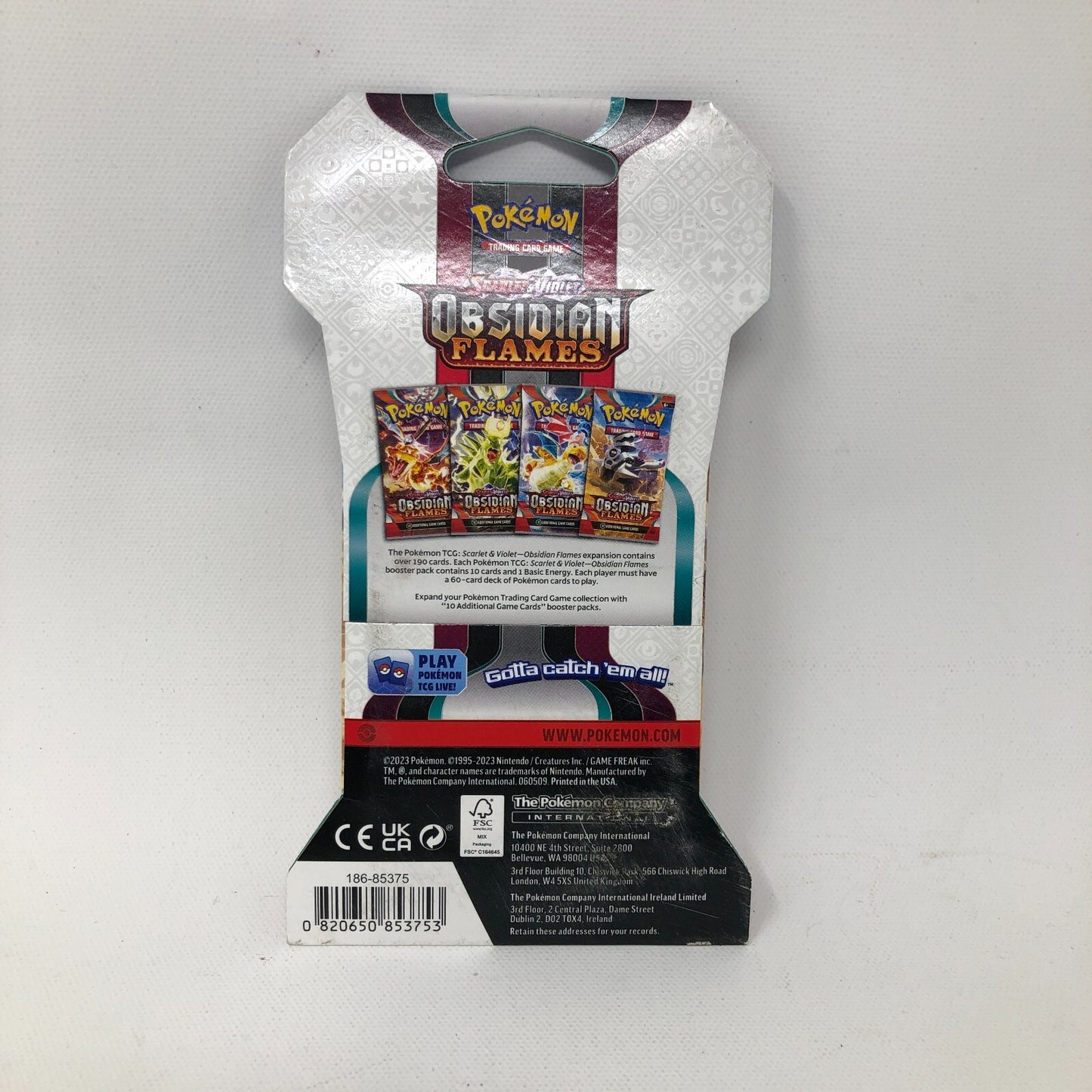Pokémon Trading Card Game: Scarlet & Violet Obsidian Flames