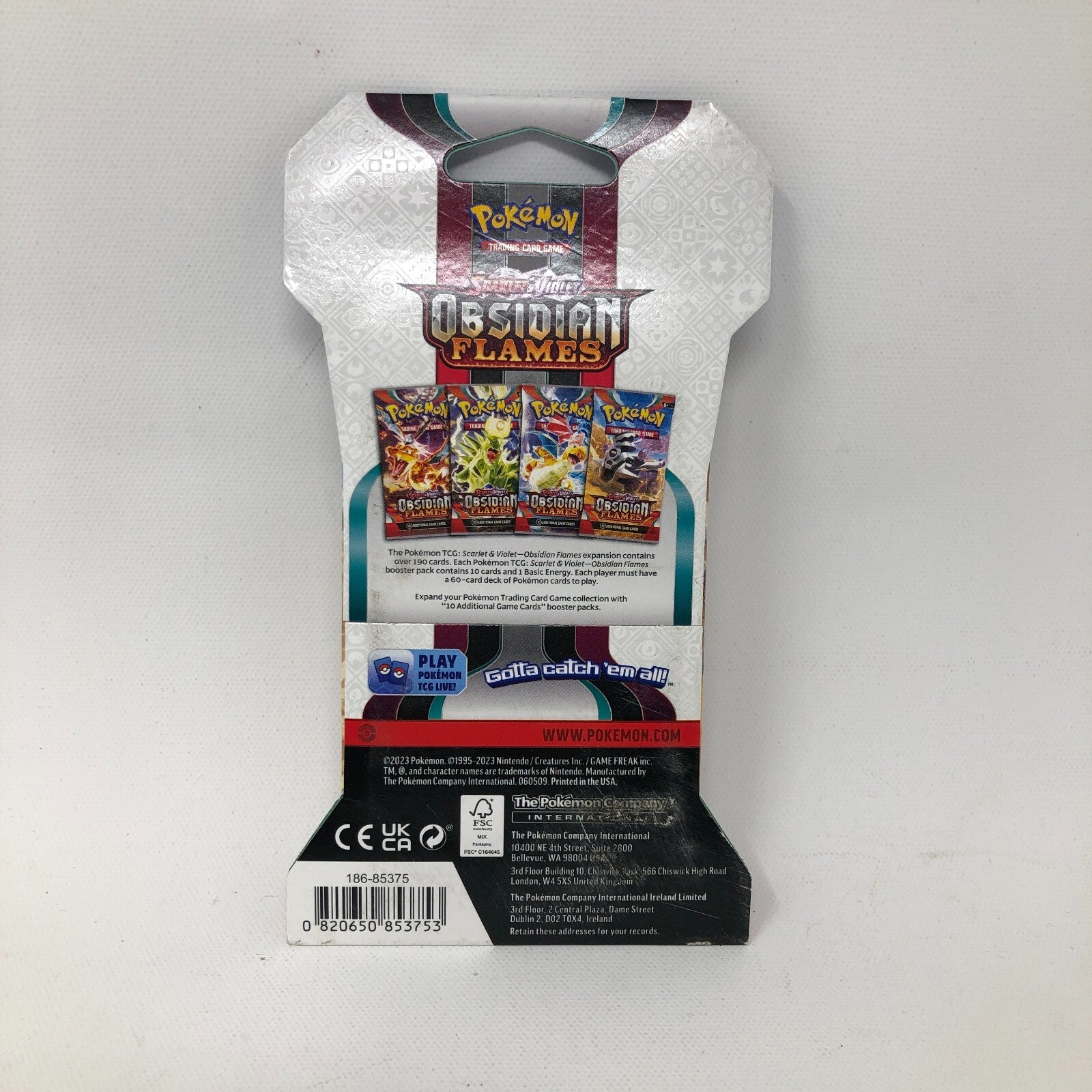 Pokémon Trading Card Game: Scarlet & Violet Obsidian Flames