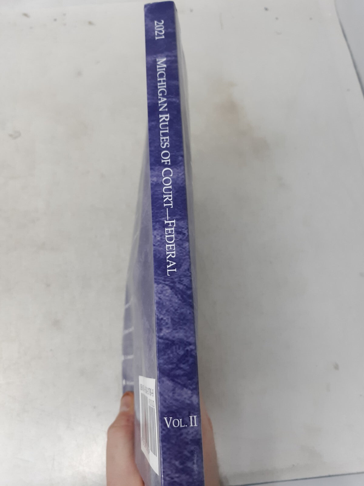 "Michigan Rules of Court" Volume 2, Federal by Thomson Reuters ~ 2021 Edition