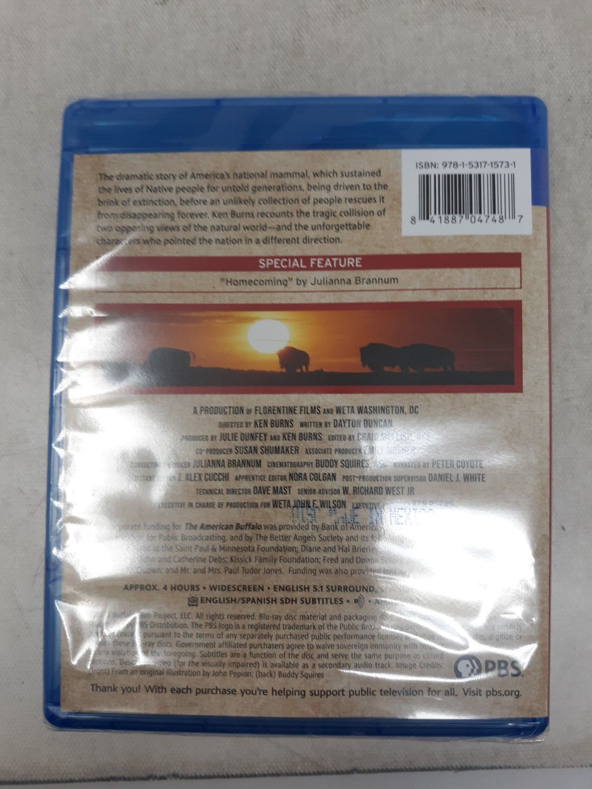 The American Buffalo (A Film by Ken Burns) [New Blu-ray] 2 Pack