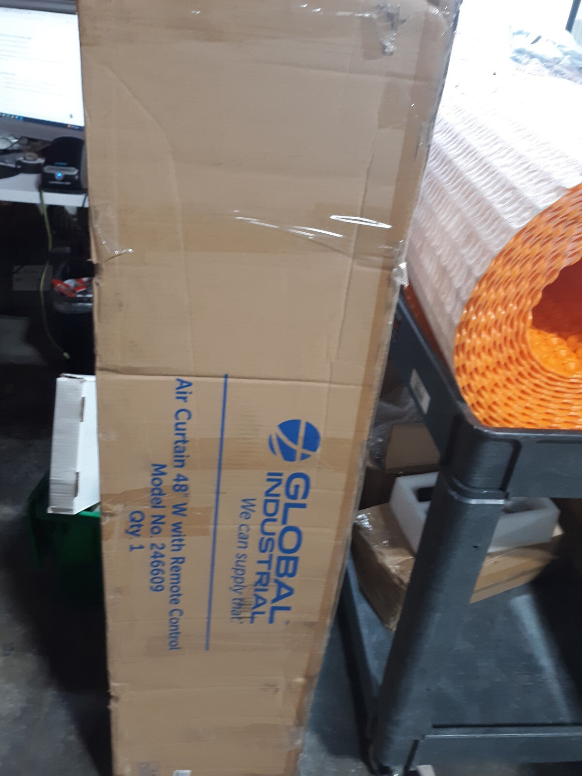 Global Industrial Air Curtain 48" W Remote Control Model 246609