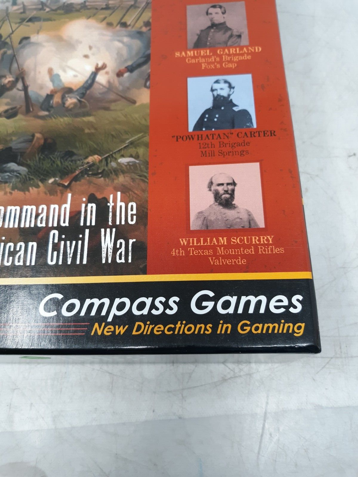 Compass Games Brothers at War 1862 American Civil War Strategy Board Game