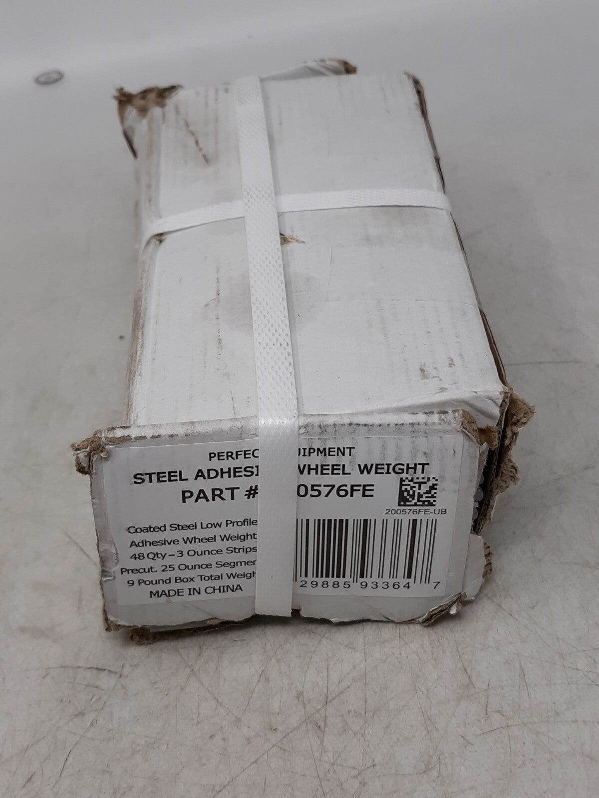 Perfect Equipment 200576FE Steel Adhesive Wheel Weights 3 oz Strips - 48 Qty