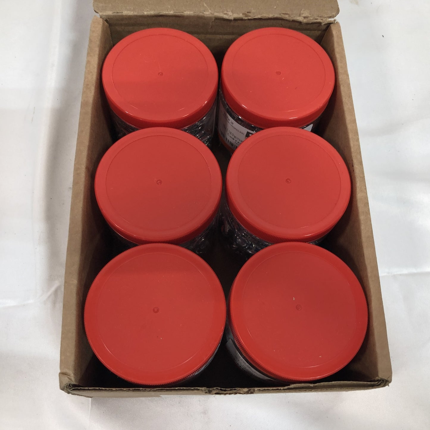 Case of F4P First for Performance 10 x 1 1/4" Pan Head Square Tapping Screw Zinc