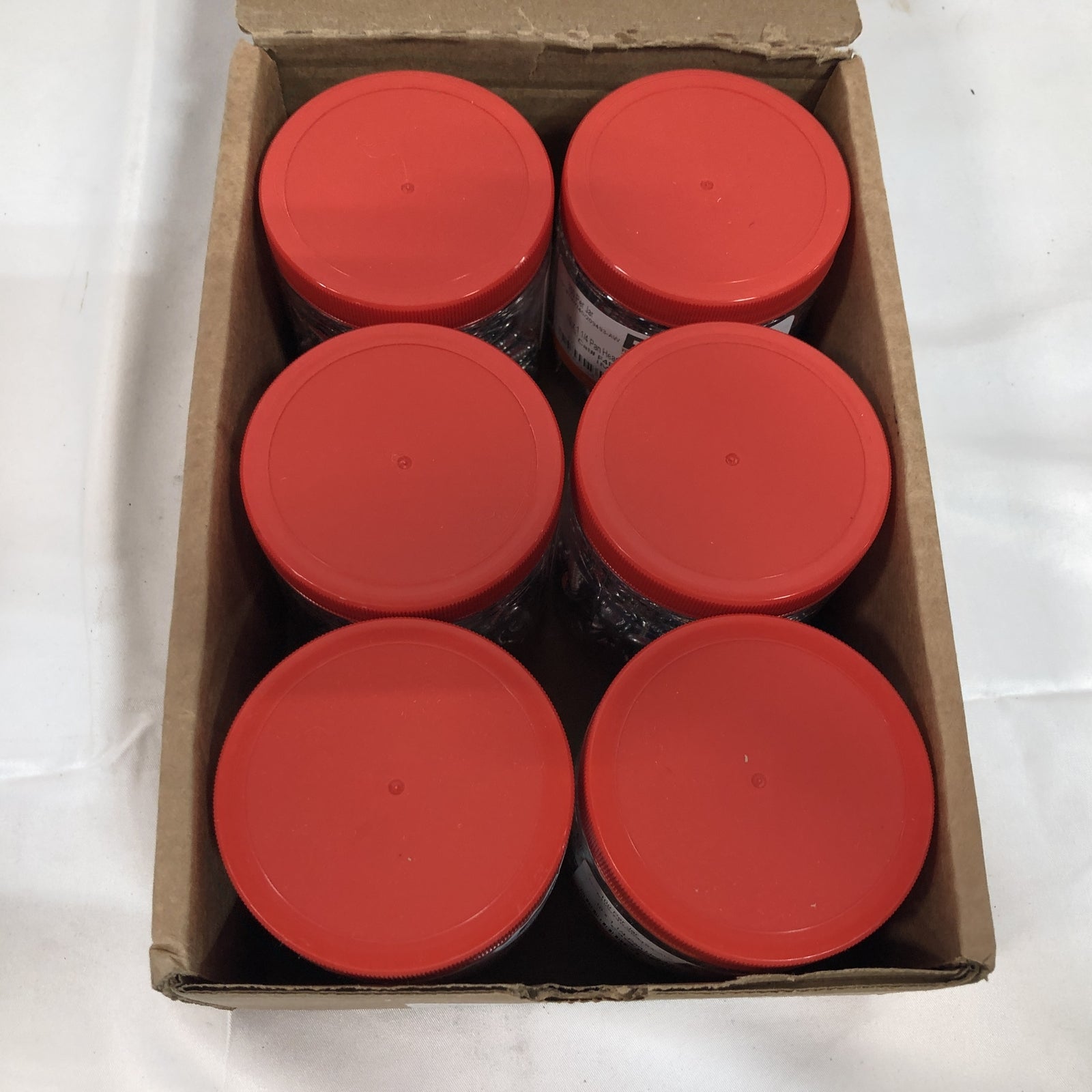 Case of F4P First for Performance 10 x 1 1/4" Pan Head Square Tapping Screw Zinc