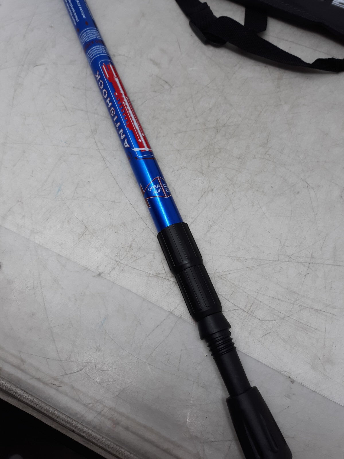 AIHOYE Adjustable Anti-Shock Hiking Trekking Pole - Aluminum, with Accessories