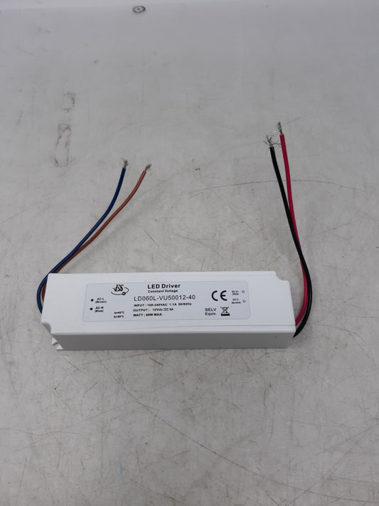 FS LED Driver LD060L-VU50012-40 12V DC 5A 60W Constant Voltage Power Supply