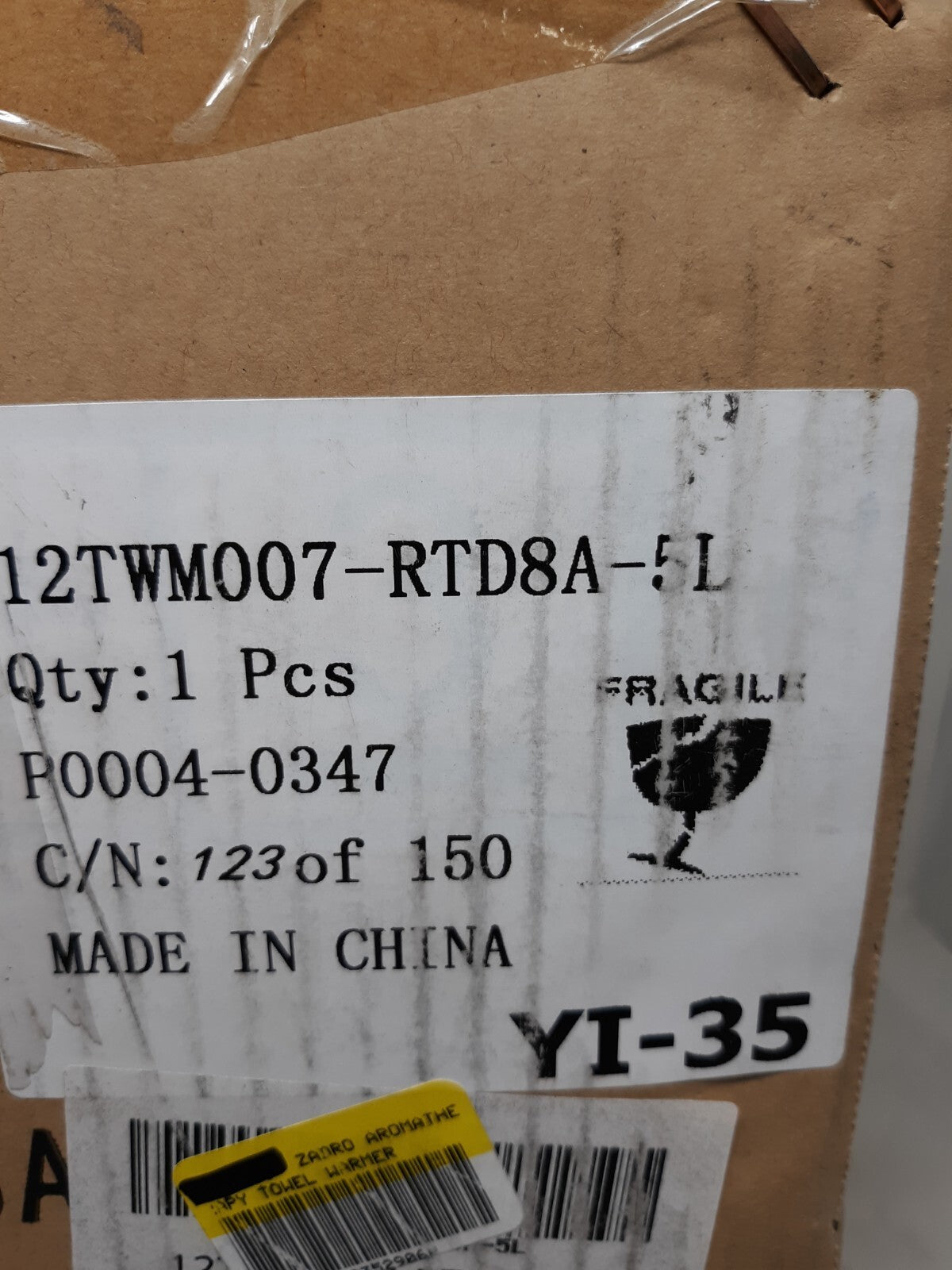 Mini Hot Towel Warmer Sterilizer Cabinet White RTD-8A Spa Salon Manicurist