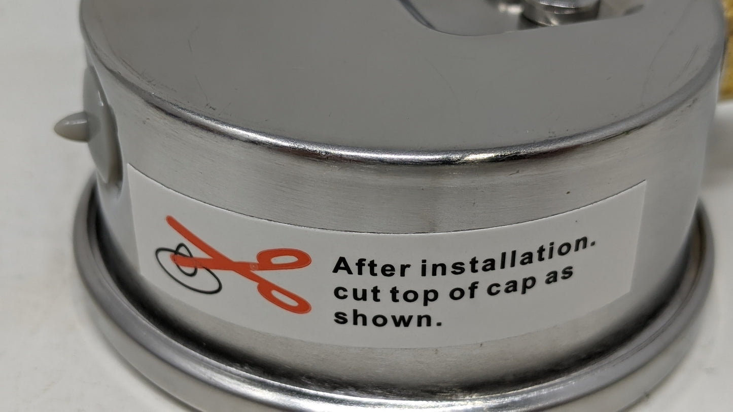 Mei Industrial Fillable Pressure Gauge - 1.6 - +25bar - 6083141700