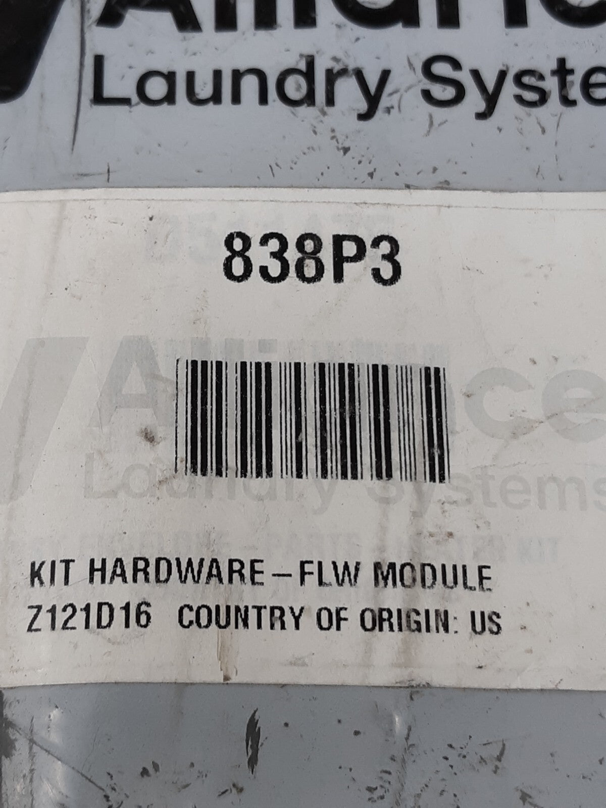 Alliance part #838P3 replacement washer/dryer KIT HARDWARE-FLW MODULE