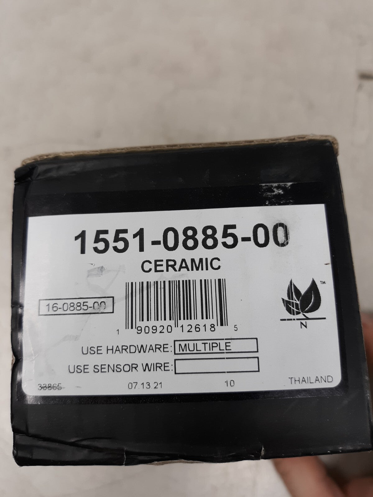 Disc Brake Pad Set-LE DFC 1551-0885-00