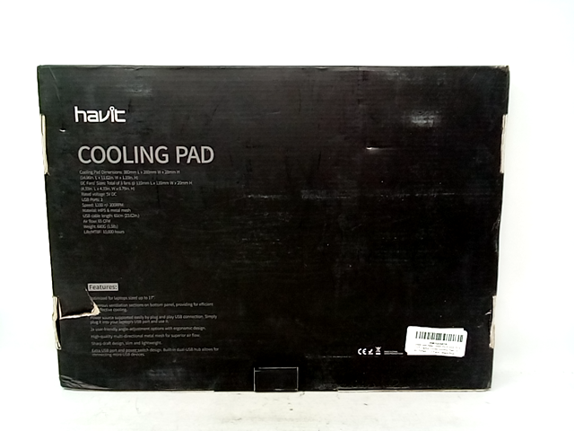 HAVIT Cooling Pad Fully Compatible With Laptops 14-17" HV-F2056
