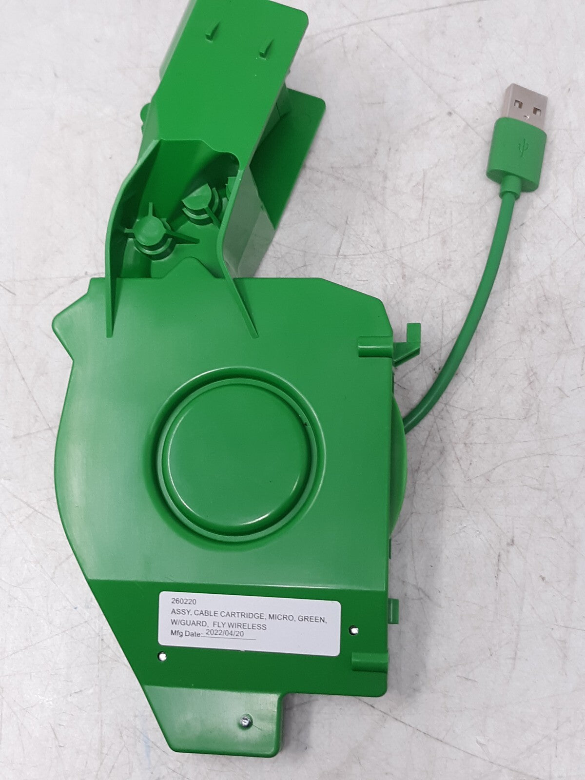Cable Cartridge Assembly USB-B Model 260220 - Green