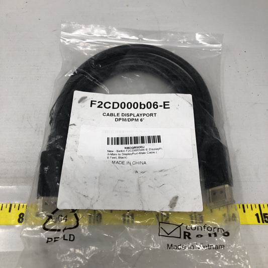 Cable DisplayPort DPM/DPM 6’