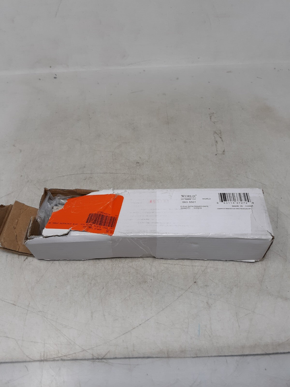 Lot of 11 World Tableware 663 5501 Elexa Satin 9 Dinner Knife