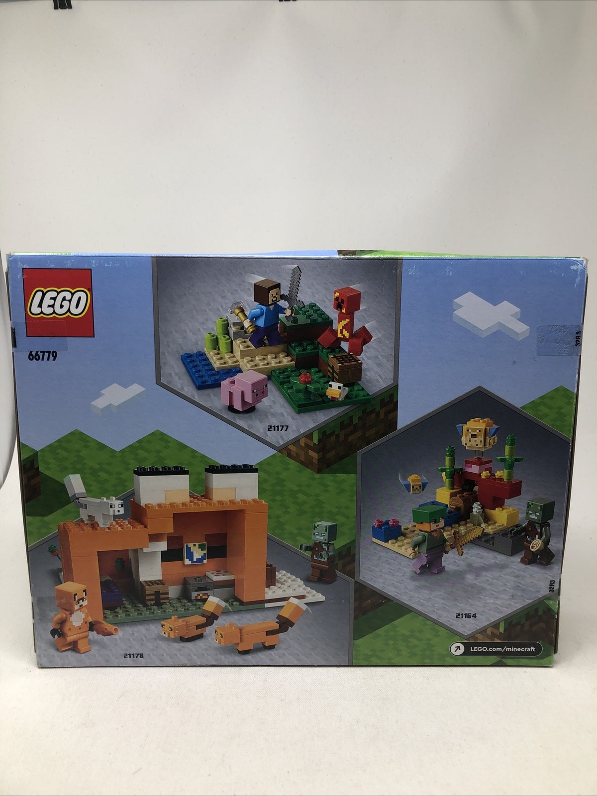 LEGO Minecraft 357 pcs 21164 2 in 1 Play Pack