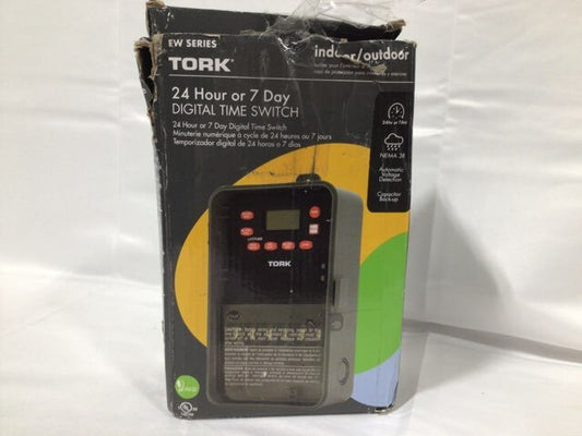 Tork EW103B Indoor/Outdoor Digital Time Switch 24h 7d