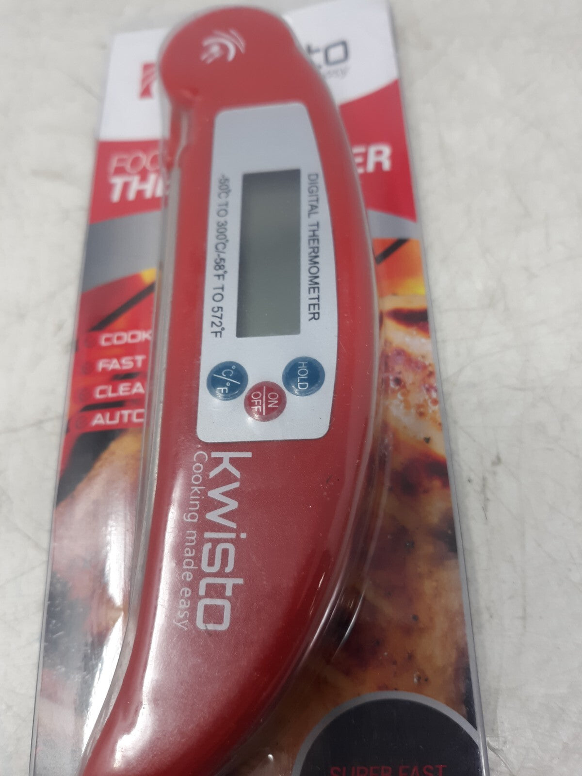 Kwisto Digital Food/Pro Thermometer, Cooking Made Easy
