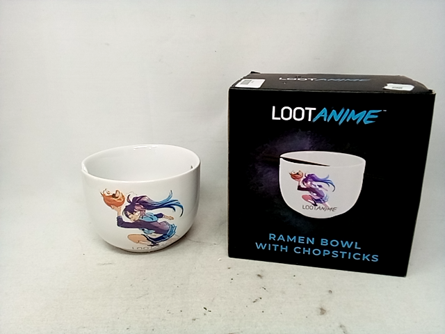 Loot Anime Ramen Bowl - Missing Chopsticks