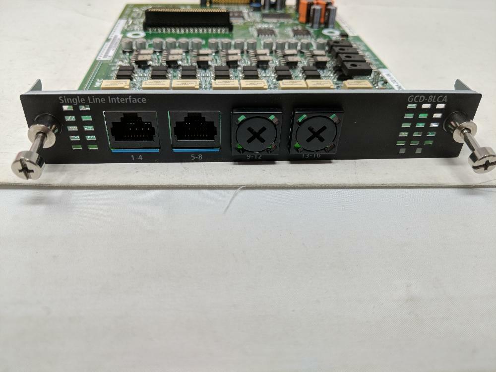NEC Univerge SV9100 640097 BE113435 GCD-8LCF 8 Port Analog Station Expansion