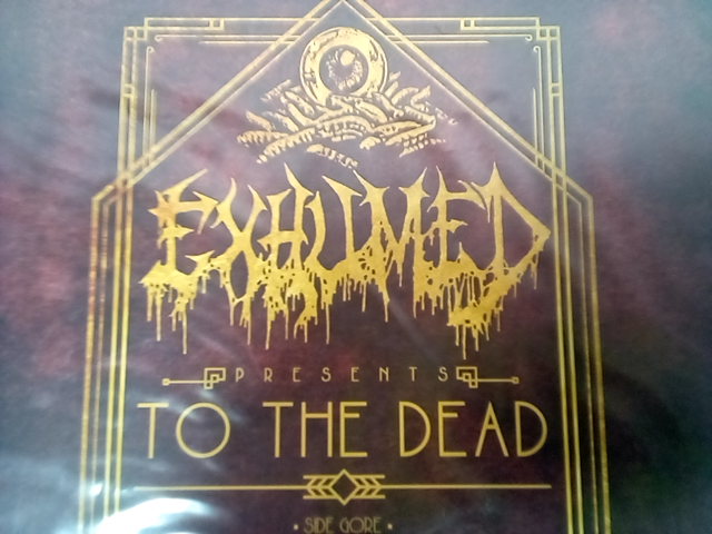 EXHUMED "To the Dead" LIMITED EDITION Ox Blood Vinyl (LP) 2022