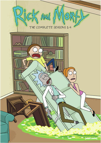 Rick and Morty: The Complete Seasons 1-4 (DVD)