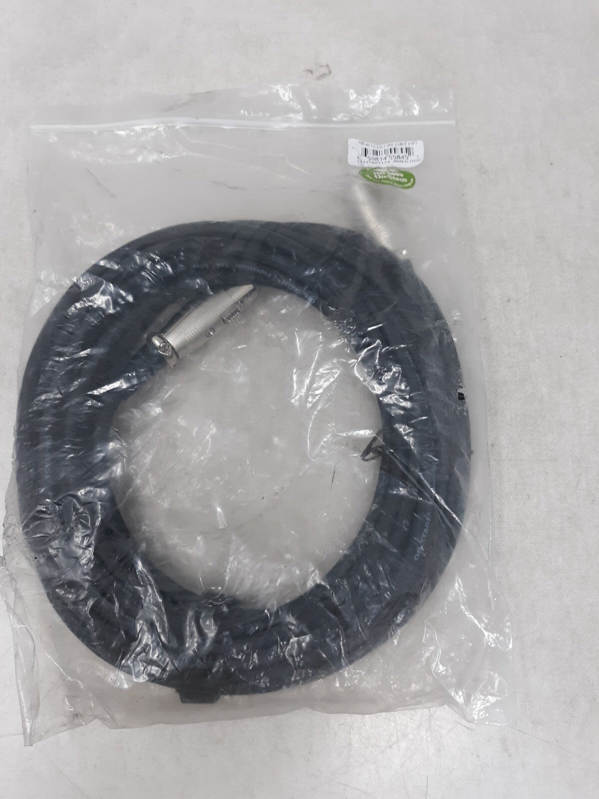 On-Stage Stands HW-MC12-20LC Microphone Cable / 20 ft; m8