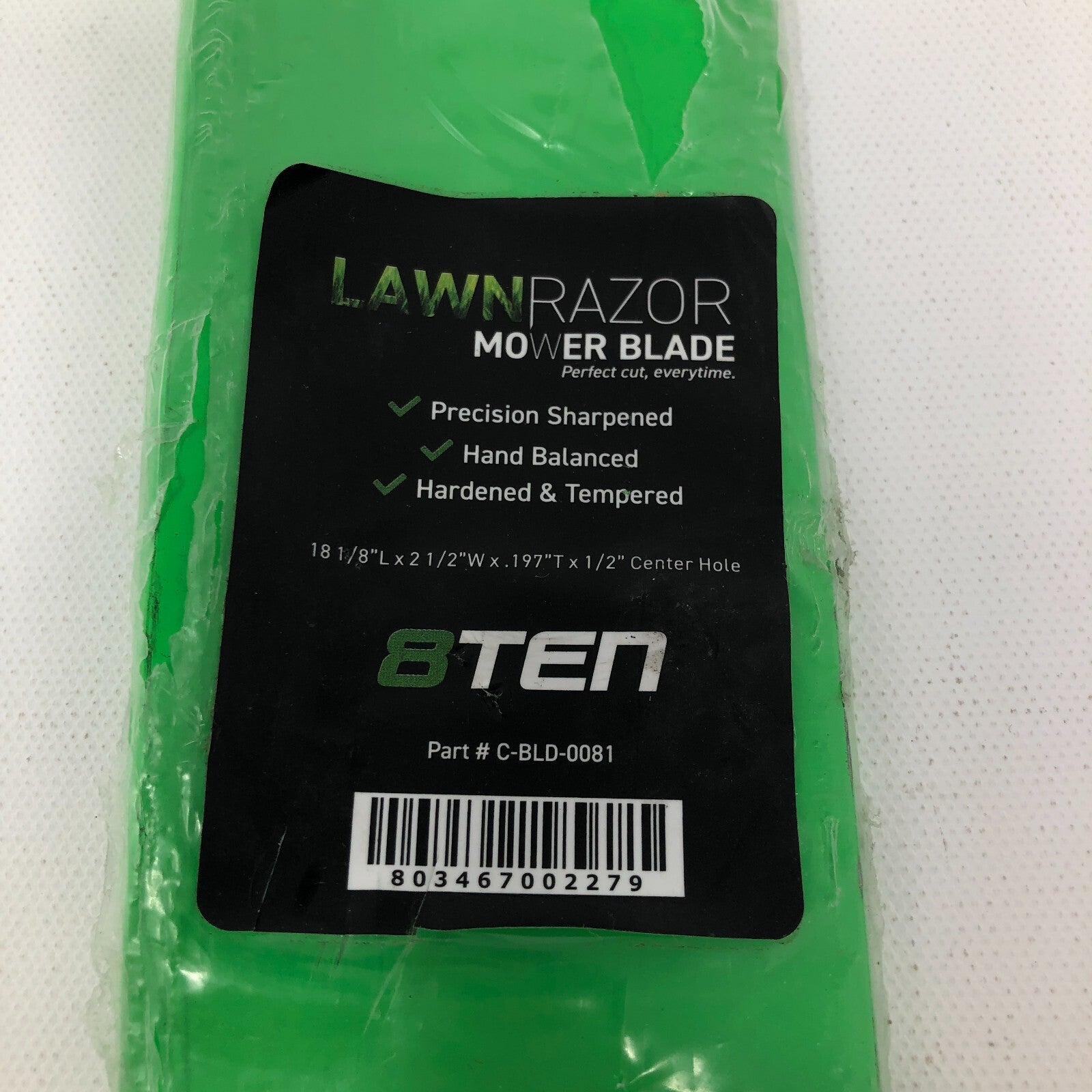 Lawn Razor Mower Blade 18 1/8" x 2 1/2": C-BLD-0081