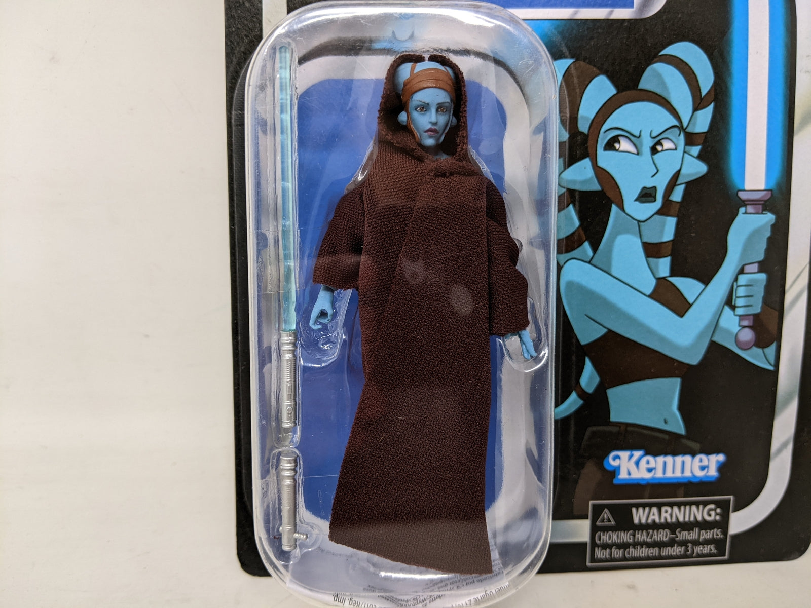 Star War the Clone Wars Aayla Secura Action Figure. - VC217