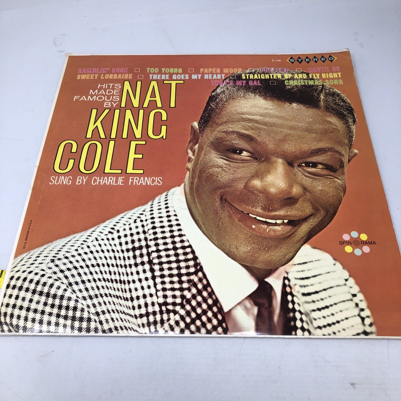 Hits Made Famous By Nat King Cole Sung by Charlie Francis