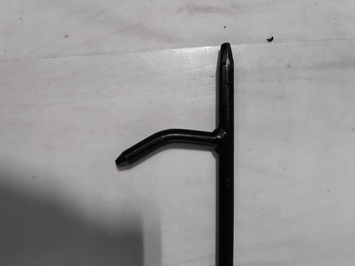 Open Hearth 15347 Panacea Black Matte Steel Fireplace Poker 30 L in.