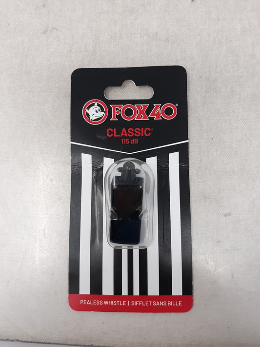 FOX 40 Classic Safety Whistle, Black
