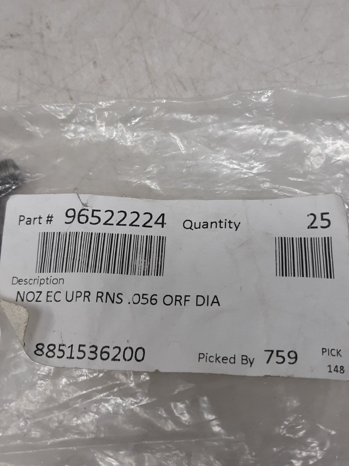 Lot of 25 Flat Fan Water High Pressure Vee Jet Spray Nozzle