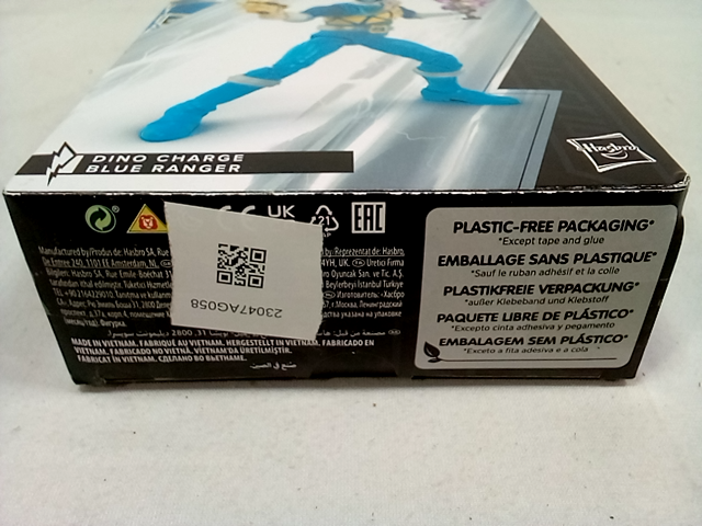 Power Rangers Lightning Collection Dino Charge Blue Ranger 6-inch Action Figure,