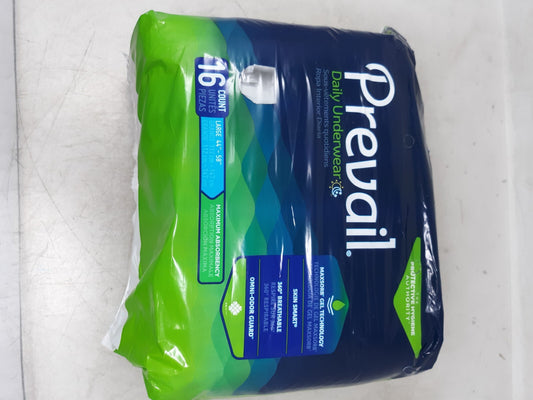 Prevail Daily Disposable Underwear Large Extra 18 Ct PV-513