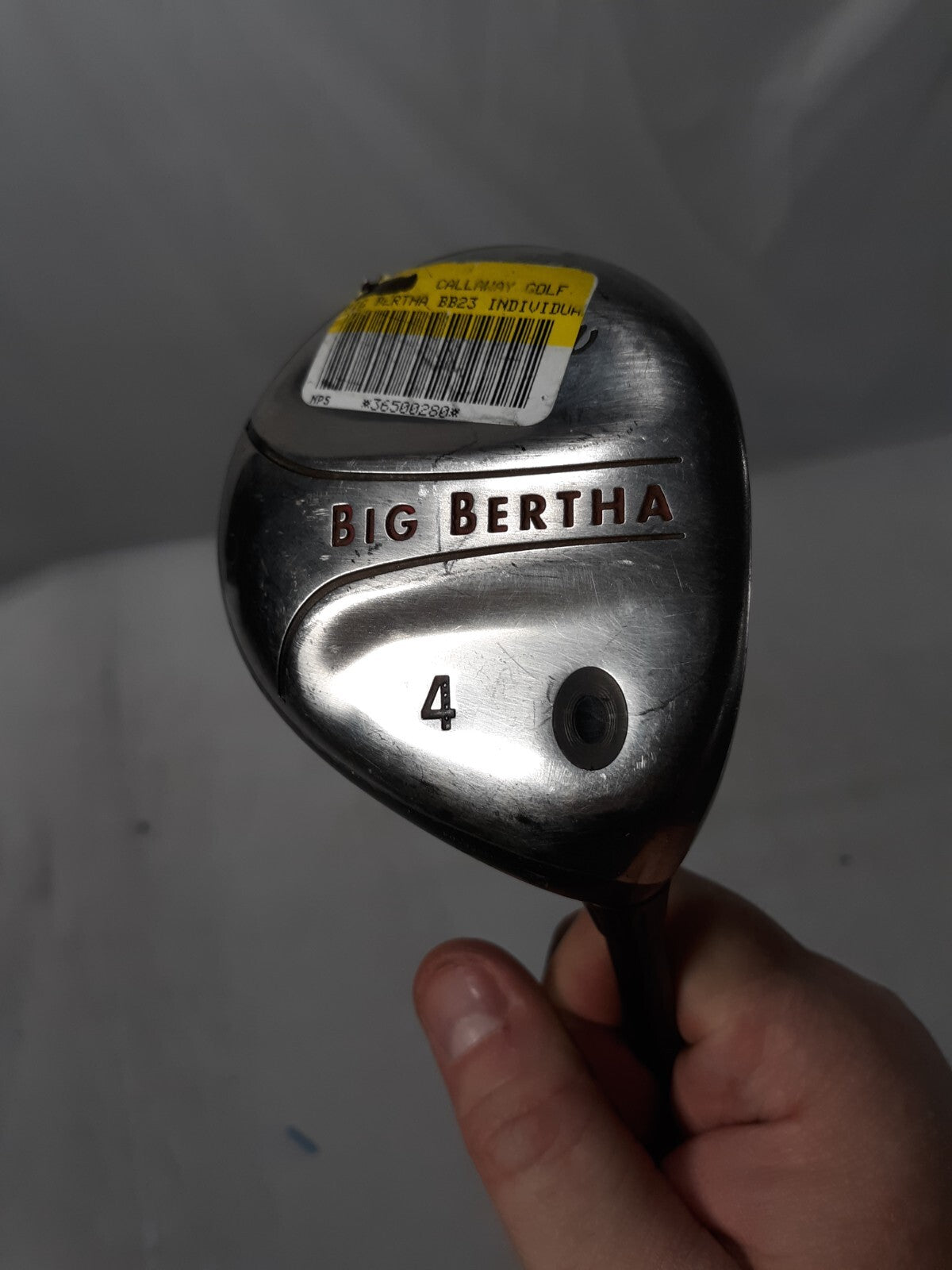 Callaway Big Bertha Warbird Strong Four 4 RH Wood Driver Golf Club Lamkin