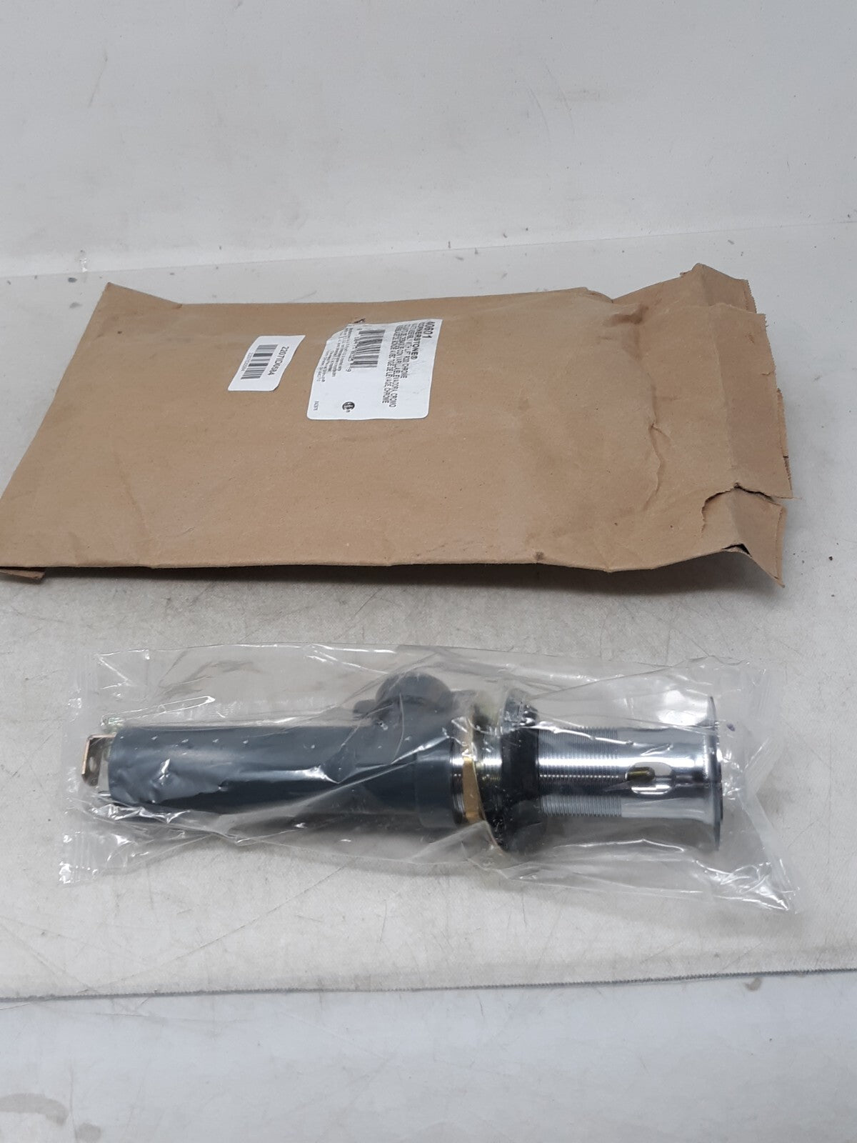 Cleveland Faucet Group Waste Assembly with Lift Rod Chrome 40601 Cornerstone