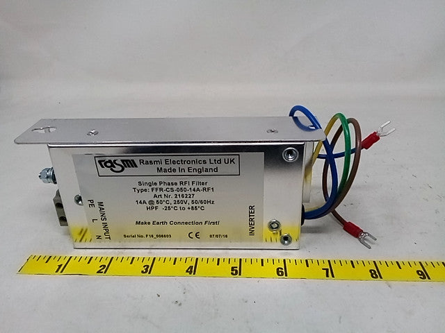 Rasmi Electronics Ltd Omron Single Phase RFI Filter 216227