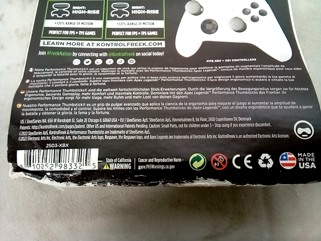 Kontrol Freek Performance thumbsticks Apex Legends